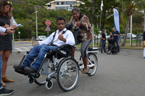 Un tricycle adapté au handicap