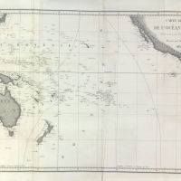 Carte illustration introductive carte ancienne du pacifique Carte illustration introductive carte ancienne du pacifique